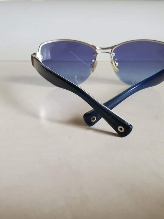 COACH Hayley Sunglasses HC7013B Retired Blue Very Rare